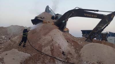 Hatay’ın Yayladağı ilçesinin Şenköy Mahallesi kırsalında yer alan bir taş