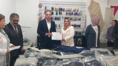 Hatay Valiliği tarafından yürütülen ‘Yüreğimizdeki Işık’ projesi kapsamında, depremzede çocukların