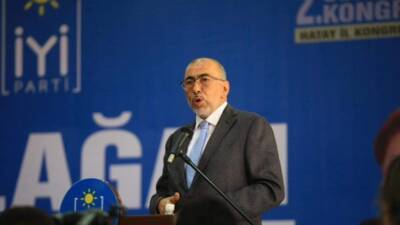 İYİ Parti Hatay Milletvekili Adnan Şefik Çirkin, İstanbul Büyükşehir Belediye