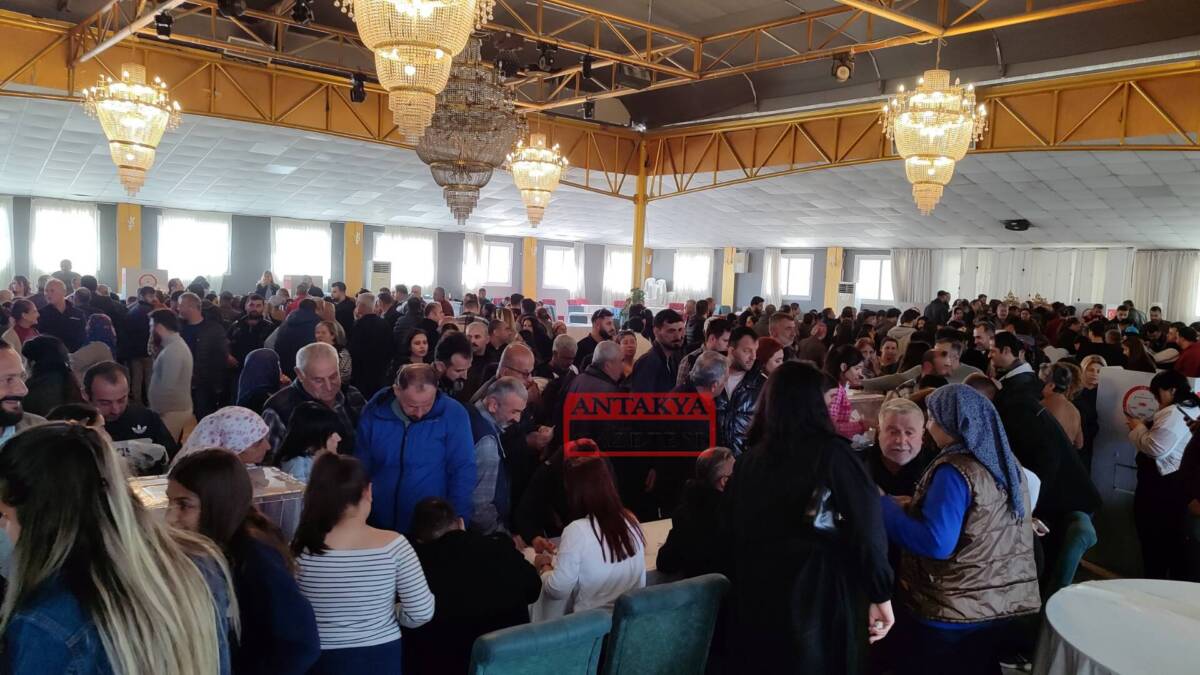 Hatay, depremde desteğini esirgemeyen Ekrem İmamoğlu'na olan inancını sandıklarda gösterdi.