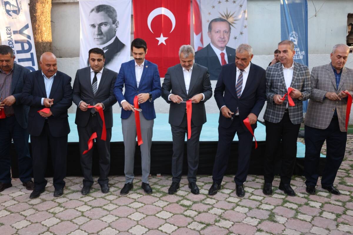 Hatay Büyükşehir Belediyesi tarafından yapımı tamamlanan Kumlu Konukevi, düzenlenen törenle