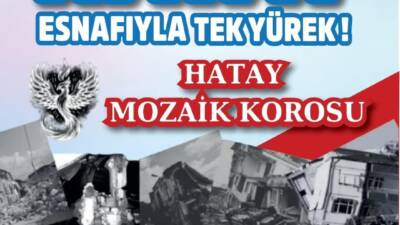 Mersin ve Hatay esnafı, birlik ve dayanışma ruhuyla anlamlı bir