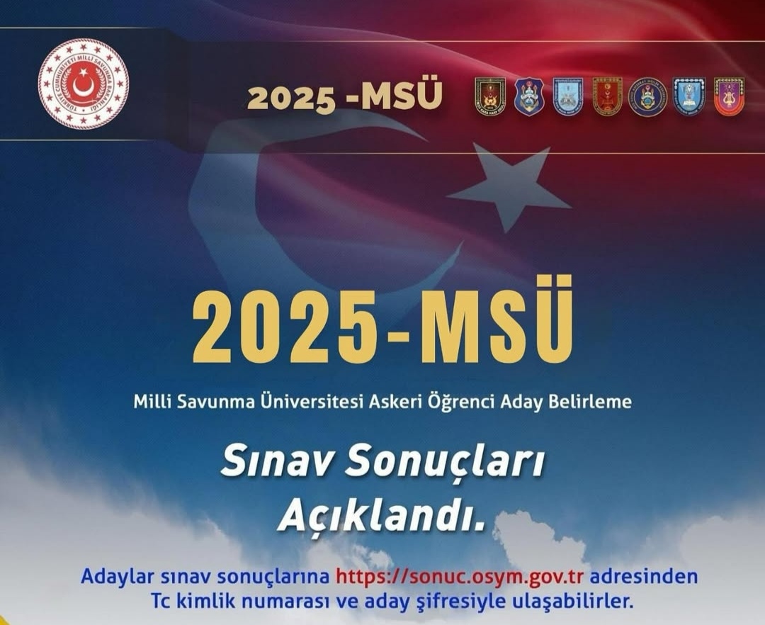 Milli Savunma Üniversitesi (MSÜ) Askeri Öğrenci Aday Belirleme Sınavı, 23