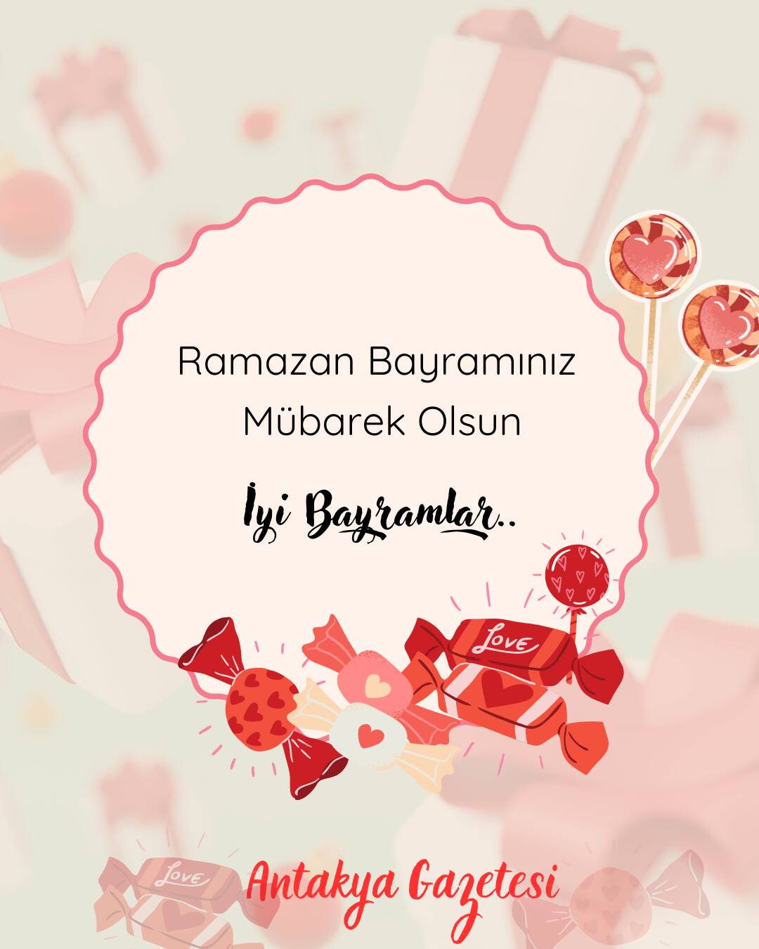 Ramazan Bayramı’nın getirdiği sevgi, kardeşlik ve dayanışma ruhuyla tüm halkımızın