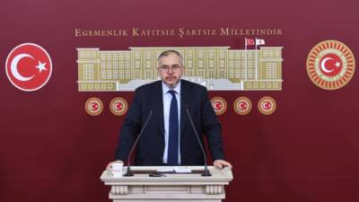 Saadet Partisi Hatay Milletvekili Doç. Dr. Necmettin Çalışkan, Meclis’e sunulan