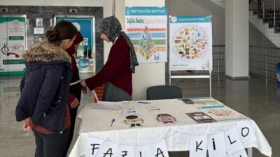 4 Mart Dünya Obezite Günü kapsamında, Arsuz Devlet Hastanesi, obeziteye