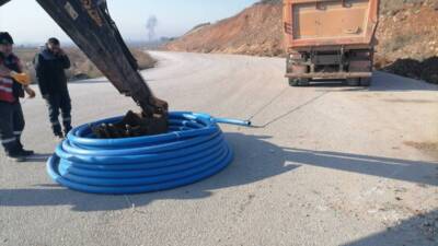 Hatay Büyükşehir Belediyesi (HBB), su iletiminde yaşanan yetersizlikleri gidermek amacıyla