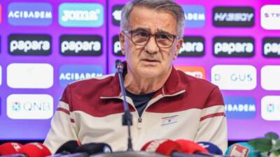 Trabzonspor Teknik Direktörü Şenol Güneş, yarın oynanacak Hatayspor maçı öncesi