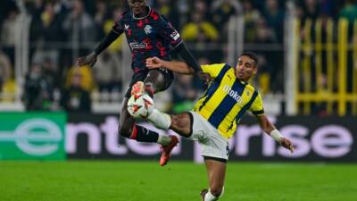 Fenerbahçe, UEFA Avrupa Ligi son 16 turu ilk maçında İskoçya