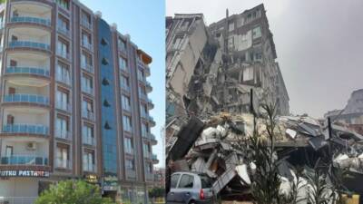 Hatay’ın Antakya ilçesinde meydana gelen 6 Şubat 2023 depreminde 14
