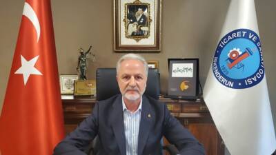 İskenderun Ticaret ve Sanayi Odası (İTSO) Başkanı Levent H. Yılmaz,