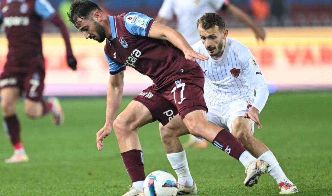 Hatayspor’un orta saha oyuncusu Abdulkadir Parmak, Trabzonspor karşısında alınan 2-1’lik