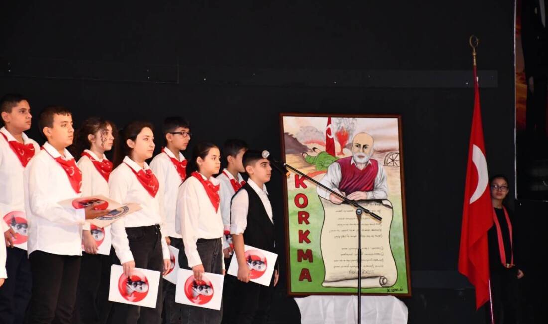 Hatay’ın Dörtyol ilçesinde, 12 Mart İstiklal Marşı’nın Kabulü ve Mehmet