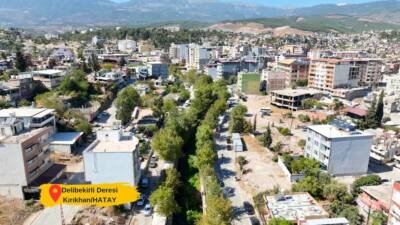 Kırıkhan ilçesinde zaman zaman taşkınlara neden olan Delibekirli Deresi, Devlet
