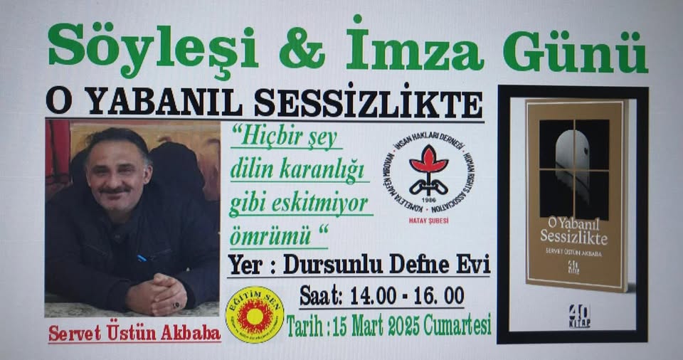 Eğitimci, sendikacı ve İnsan Hakları Derneği eski şube başkanı Servet