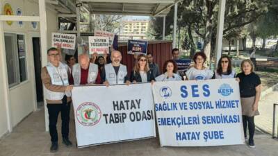 SES Hatay Şube Eş Başkanı Nilgün Aşkar, yaptığı yazılı açıklama