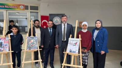 Reyhanlı Mehmet Fatih Tosyalı Anadolu İmam Hatip Lisesi öğrencileri, Gazze'yi