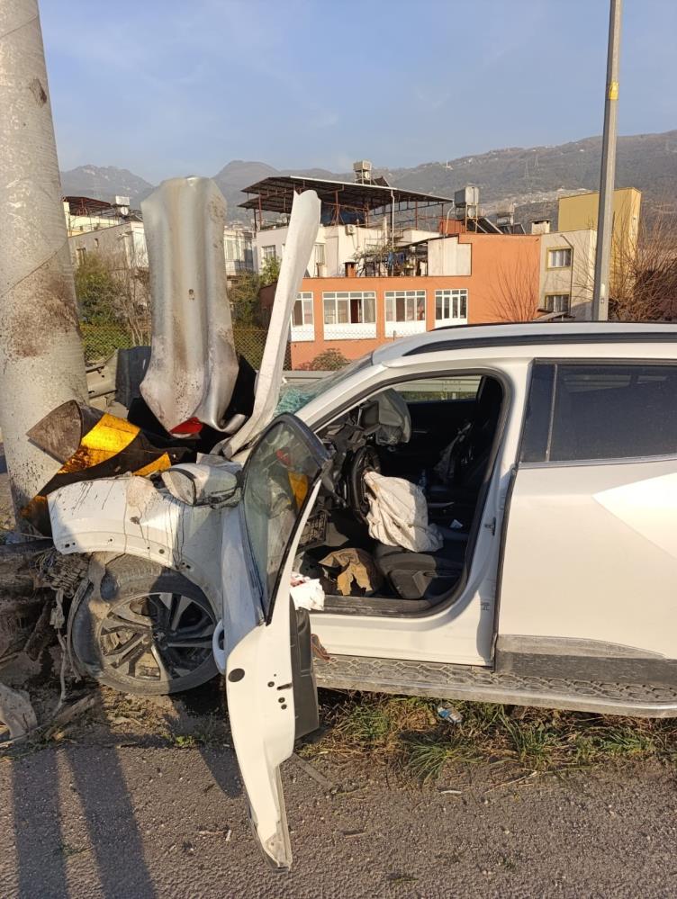 Adana-Hatay Otoyolu’nun İskenderun ilçesi Karayılan Mahallesi mevkiinde meydana gelen trafik