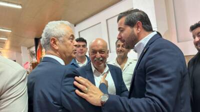 Arsuz Belediye Başkanı Sami Üstün ve CHP Hatay İl Başkanı