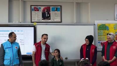 Hatay’ın Reyhanlı ilçesinde, Şehit Muhammet Sait Çelik İlkokulu’nda okuyan 2.