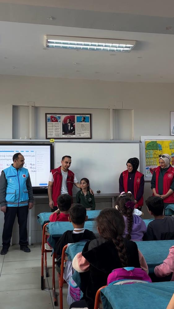 Hatay’ın Reyhanlı ilçesinde, Şehit Muhammet Sait Çelik İlkokulu’nda okuyan 2.