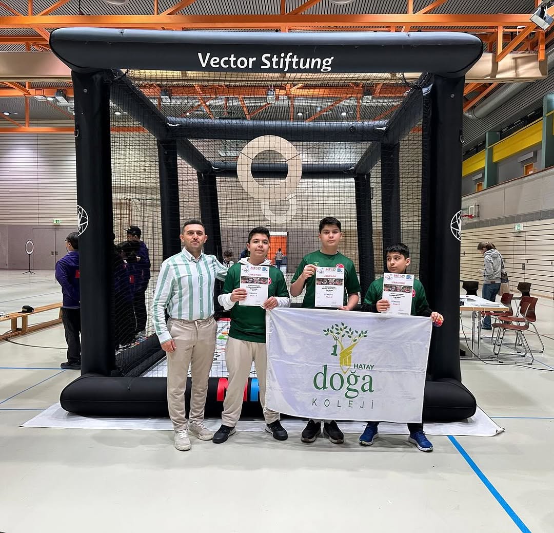 Hatay Doğa Koleji Skyriders Takımı, Almanya’nın Aalen şehrinde gerçekleştirilen 2.