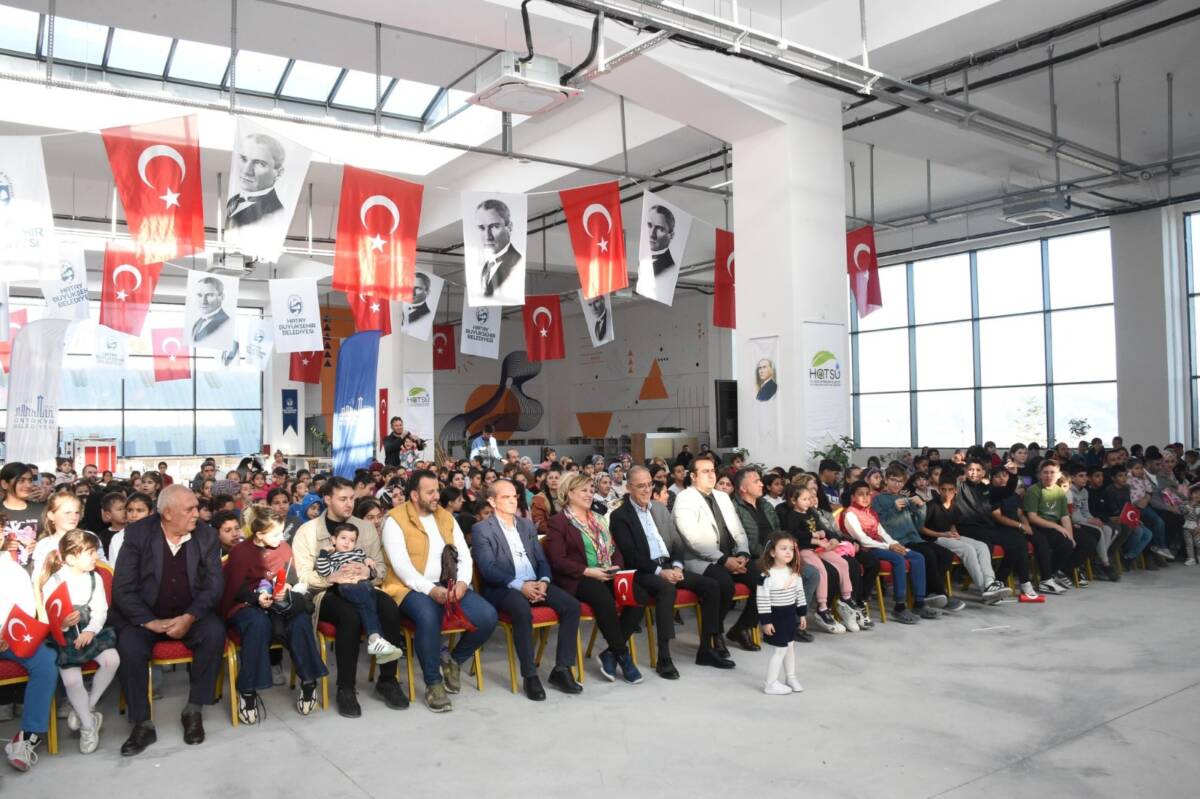 Antakya Belediyesi Kültür ve Sosyal İşler Müdürlüğü tarafından düzenlenen ‘Çocuklar