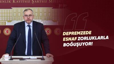 Saadet Partisi Hatay Milletvekili Doç. Dr. Necmettin Çalışkan, Türkiye Büyük