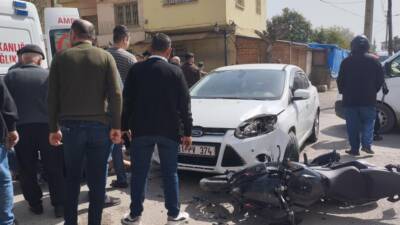 Hatay’ın Payas ilçesinde otomobil ile motosikletin çarpışması sonucu bir kişi