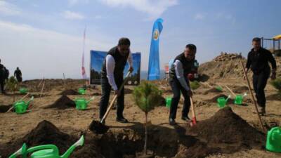 Hatay’ın merkez Antakya ilçesinde Orman Haftası kapsamında düzenlenen etkinlikte 1000