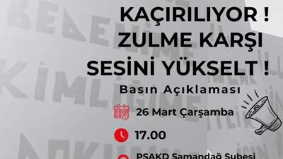 Suriye’de yaşanan olaylar üzerine, Samandağ’da bir basın açıklaması düzenlenecek. Pir