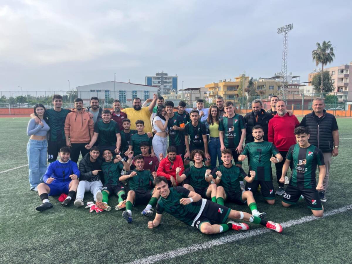 Hatay 1. Amatör Küme (U-18) Gençler Play-Off Ligi'nde İskenderun Meydanspor,