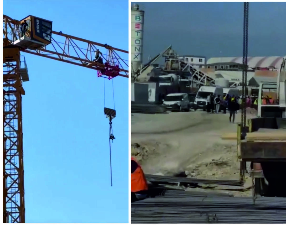 Hatay’ın Antakya ilçesinde, çalıştıkları inşaat şirketinden iki aydır maaş alamadıklarını