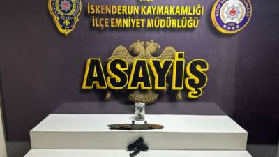 Hatay Emniyet Müdürlüğü ekipleri, İskenderun’da meydana gelen silahlı tehdit olaylarına