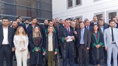 Hatay Barosu, hukukun üstünlüğüne ve savunmaya yönelik saldırılara karşı sesini