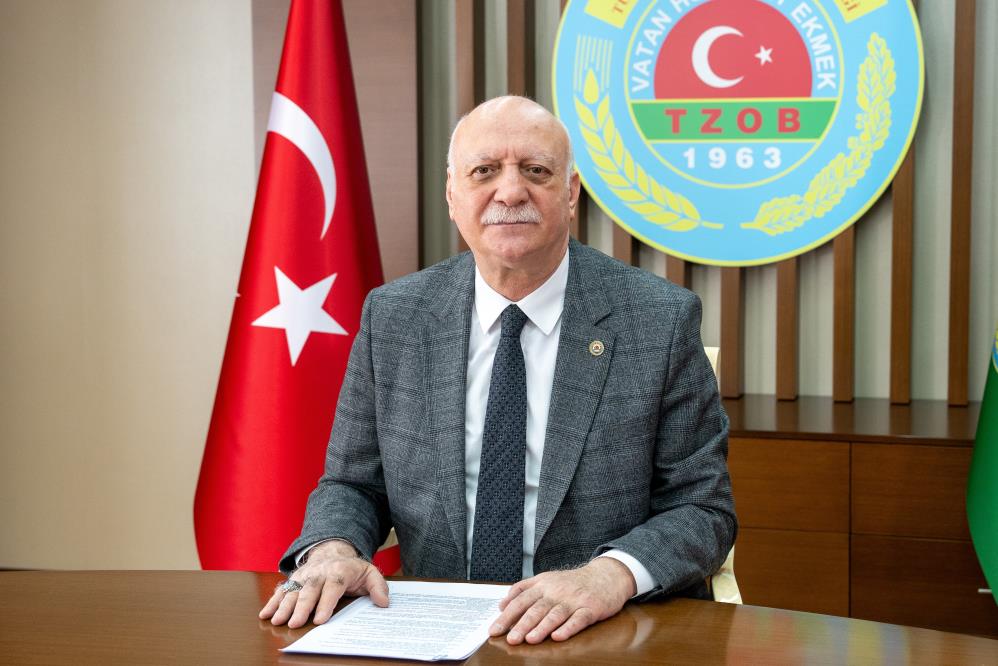 Türkiye Ziraat Odaları Birliği (TZOB) Genel Başkanı Şemsi Bayraktar, mart