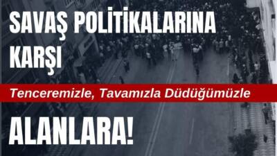 Hatay’ın Samandağ ilçesinde, halkın iradesinin gasp edilmesine, hukuksuzluğa ve savaş