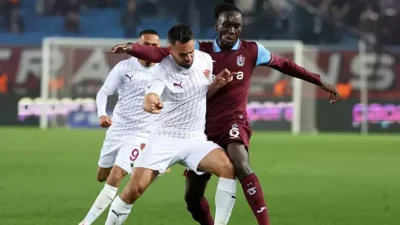 Trendyol Süper Lig'in 27. haftasında Trabzonspor, sahasında Atakaş Hatayspor'u konuk