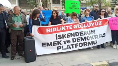 İnsan Hakları Derneği (İHD) İskenderun Şube Başkanı Coşkun Selçuk, 19