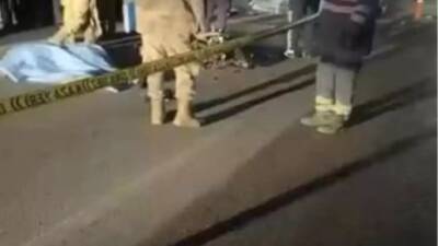 Hatay’ın Kırıkhan ilçesinde meydana gelen trafik kazasında motosiklet ile tır