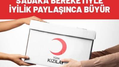 Türk Kızılay’ı, Ramazan ayı kapsamında “Kalbimiz bir, soframız bir” sloganıyla