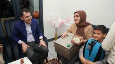 &nbsp; Çevre, Şehircilik ve İklim Değişikliği Bakanı Murat Kurum, Hatay’da