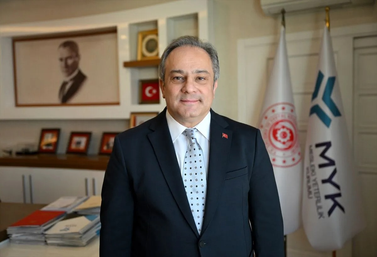 Mesleki Yeterlilik Kurumu (MYK) Başkanı Mustafa Necmi İlhan, mesleki yeterlilik