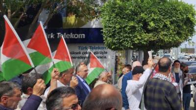   İskenderun’da yapılan Dünya Kudüs Günü basın açıklamasında, Kudüs ve