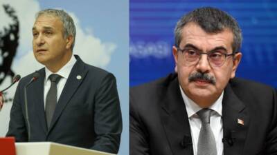 CHP İstanbul Milletvekili Suat Özçağdaş, Milli Eğitim Bakanı Yusuf Tekin’in