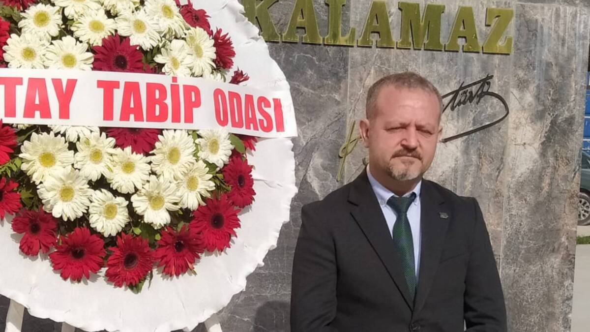 Hatay Tabip Odası Başkanı Dr. Sevdar Yılmaz, 14 Mart Tıp