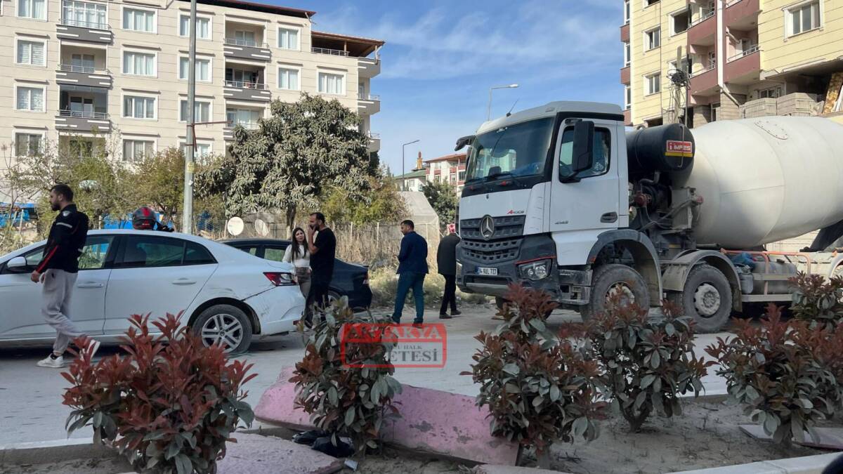 Hatay’ın en yoğun kavşaklarından biri olan Çekmece Kavşağı’nda bugün beton