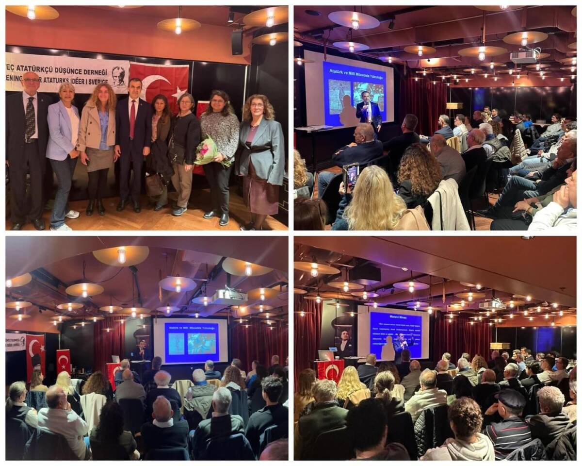 Hatay-Antakyalı emekli Tuğg. Strateji uzmanı,tarihçi Dr.hemşerimiz Naim Babüroğlu,hafta sonunda İsveç’te