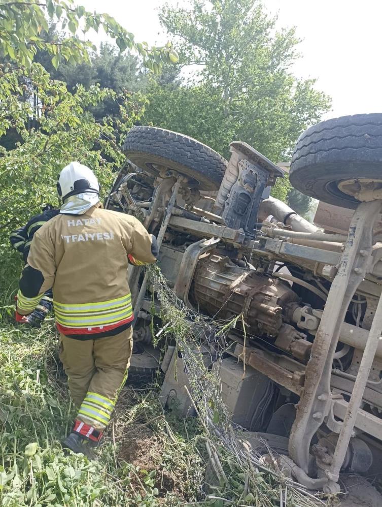 Hatay’ın Antakya ilçesi ile Yayladağı arasında ulaşımı sağlayan karayolunda meydana