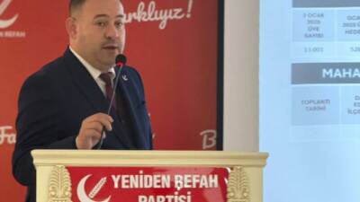 Yeniden Refah Partisi Hatay İl Başkanı Galip Altınöz, görevinden istifa